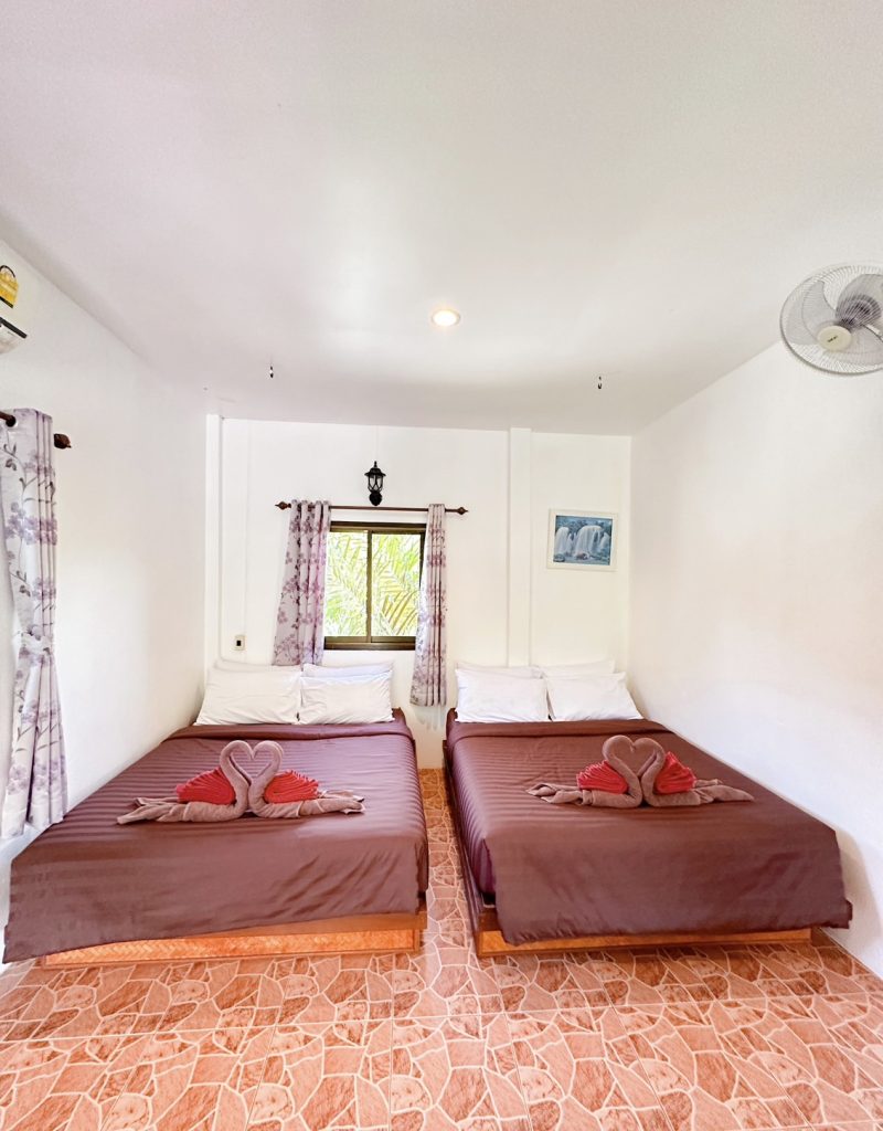 Family Mountain View Bungalow in Khao Sok new room.