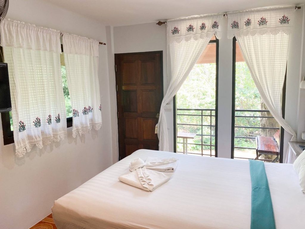 Jungle Hut River View in Khao Sok.