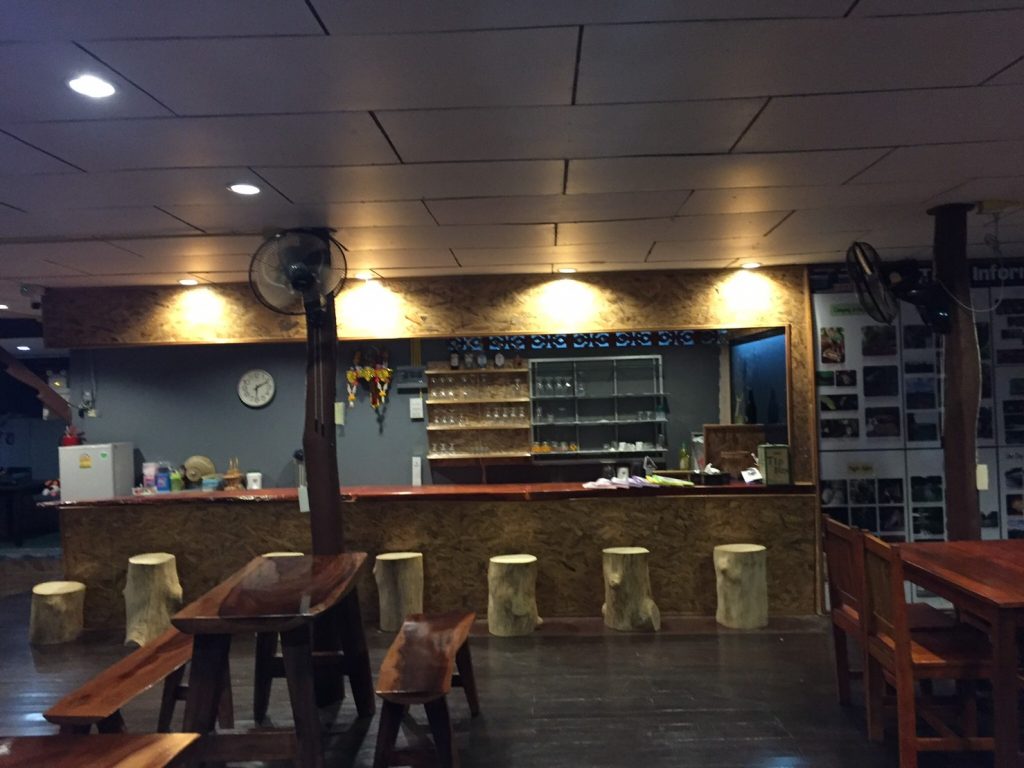 Khao Sok Jungle Huts Restaurant.