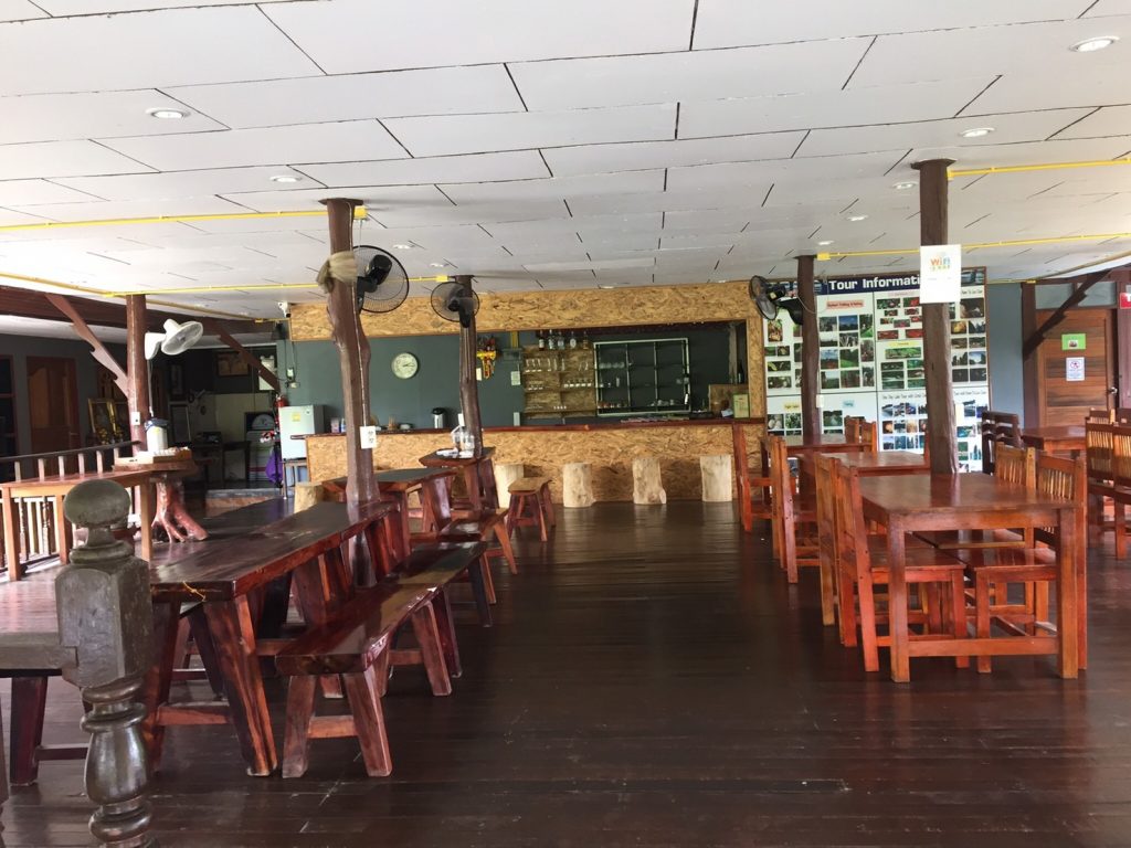 Khao Sok Jungle Huts Restaurant.