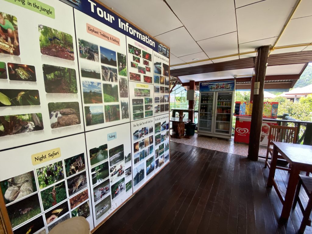 Khao Sok Jungle Huts Restaurant.