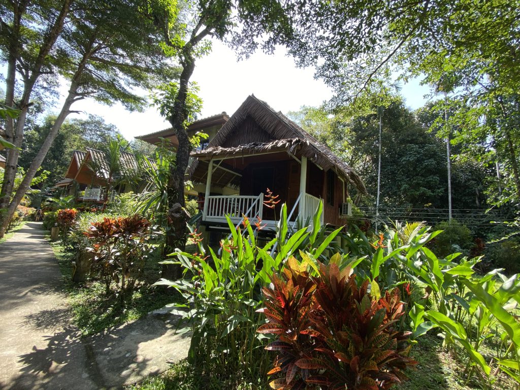 Standard Garden View Bungalow in Khao Sok.